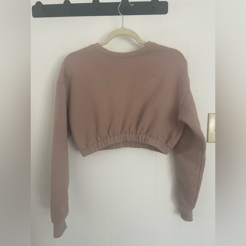 Cropped sweater